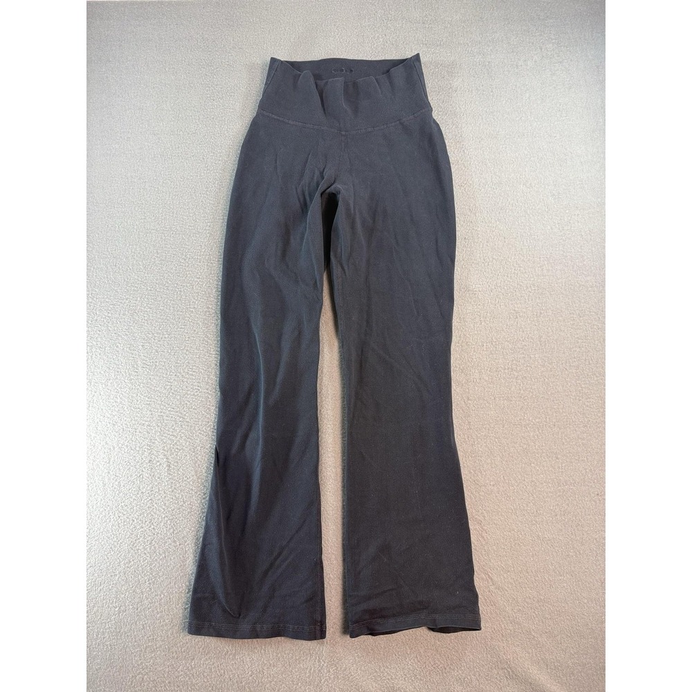 Patagonia Sweatpants Womens XS Black Bootcut Yoga Organic Cotton Stretch